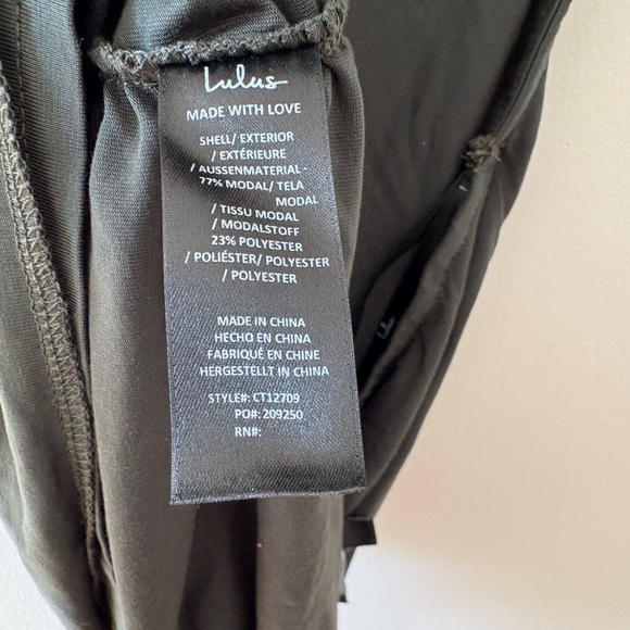 NWT Lulus Cute Inspiration Dark Green Sleeveless Halter Top - Picture 6 of 6